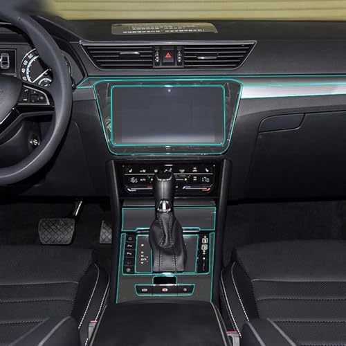 Film TPU Skoda Superb 2020-2025 : protection d'écran de navigation GPS transparente