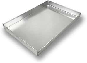 FORMA ASSADEIRA RETANGULAR PARA BROWNIE 31,5X21X3 ALUMÍNIO