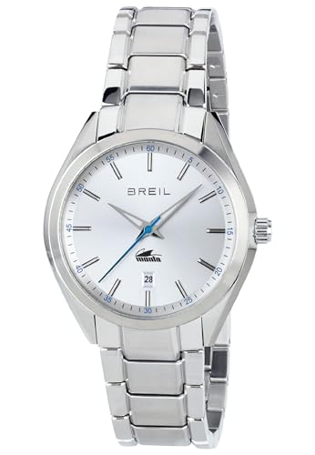 BREIL, Colección Manta City, Reloj para Hombre Fabricado en Acero, Movimiento de Cuarzo...