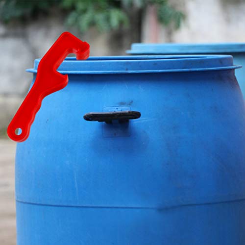 ULTECHVO 4 peças abridor de tampa de plástico de 5 litros abridor de tampa de lata para ferramentas