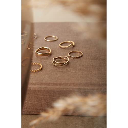 Fossil Anello da Donna Vintage Iconic, Altezza