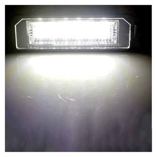 tusgt Luces matrícula Para VW Para Golf 4 1997-2005 2 Luces LED Para Matrícula Coche Sin Errores Canbus Accesorios(WHITE)