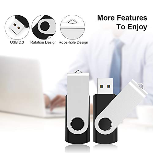 Image of KEXIN 64GB USB Flash Drives 10 Pack - Thumb Drive USB Stick Jump Drive USB 2.0