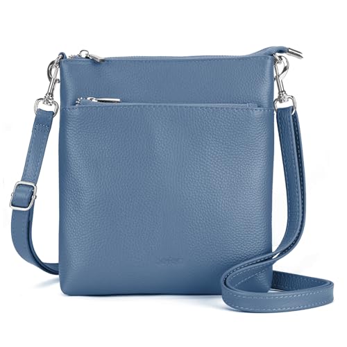 Image of befen Genuine Leather Crossbody Purses for Women Travel Cross Body Bags Lightweight with Adjustable Shoulder Strap