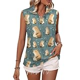 Taille : nos adorables chemises de golf Capybara 1 Print sans manches pour femme sont disponibles dans une variété de tailles de S à 2XL. Cela garantit que chaque femme peut trouver son ajustement parfait, qu'elle soit à la recherche d'un débardeur de golf pour femme ou d'un débardeur à col plus structuré pour femme. Consultez notre tableau des tailles détaillé pour sélectionner la taille la plus adaptée à votre morphologie