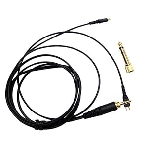OFC vervangende kabel compatibel met Sennheiser HD25, HD 25-1, HD25-1 II, HD25-13, HD25-C, Amperior, hoofdtelefoon 1,2…