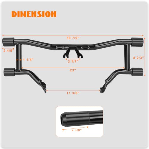Eumti Engine Guard Flat-Out Crash Bar