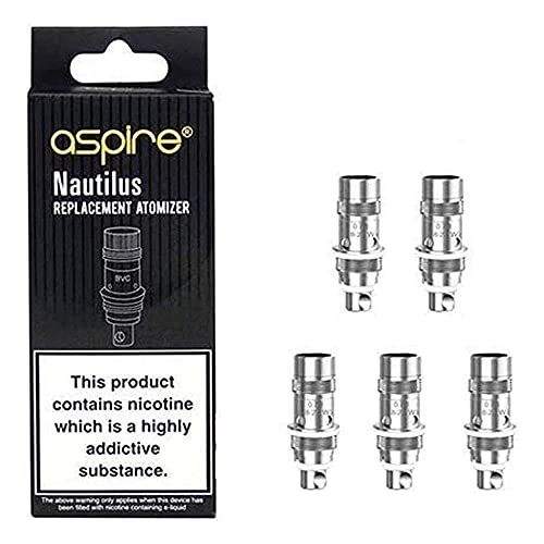 Resistenze Nautilus 0.7 Ohm Bvc Coil Sigaretta Elettronica (5 Pz) Per Atomizzatore Aspire Non Rigenerabile Bobina In Nichrome Da Utilizzare A 18-23W Di Potenza - 8