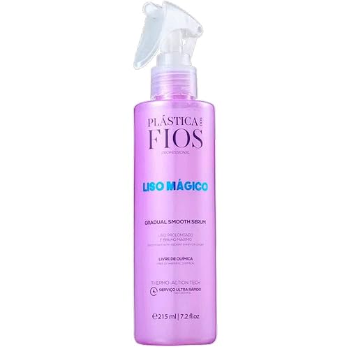 Plastica Dos Fios Liso Magico Suero Suave Gradual (215ML) Con Peine Incluido