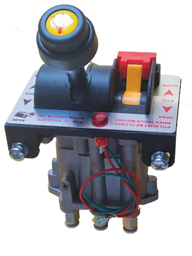 Válvula de control interruptor PTO de sistema hidráulico para volquete neumático ralentización 2