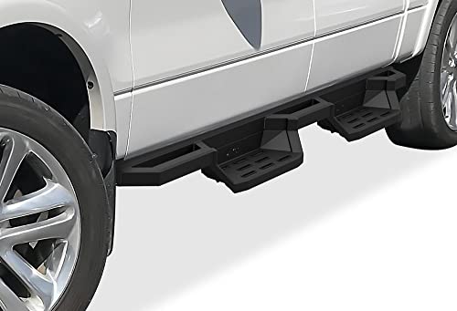 Estribos laterales APS para Ford F150 SuperCrew Cab miniatura 1