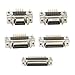 APGLSXY Female SCSI Solder Plate Connector 5 Selectable Plugs ABS Flame Resistant