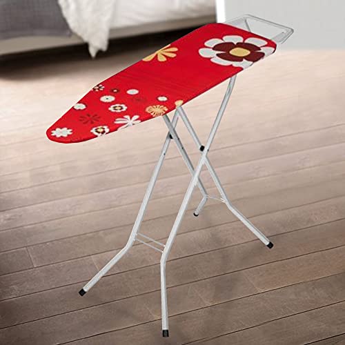 Planche à repasser flowerne rouge pour un soin du linge rapide dans le salon