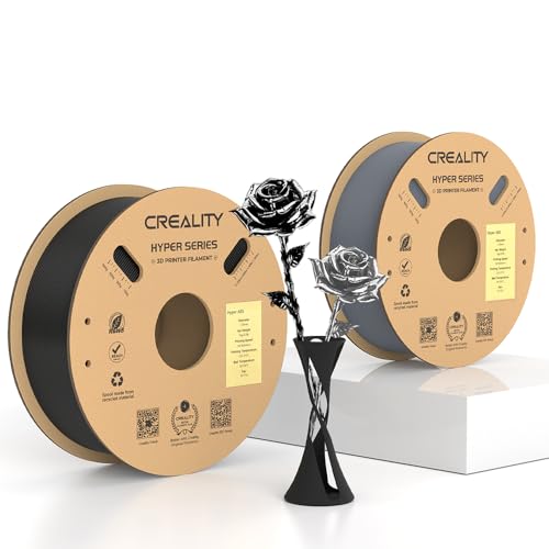 Image of Official Creality Hyper ABS Filament 1.75mm, 3D Printer Filament ABS for High Temperature Resistance, 1kg(2.2lb) /Spool, Dimensional Accuracy ± 0.05 mm, Fits for Most 3D Printers