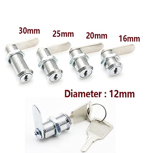 VCHEL Mini Serratura a Camma con 2 Chiavi Diametro...