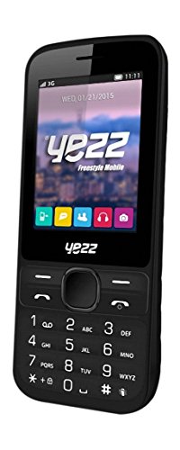 Yezz Bar Phone C60 Téléphone Portable Double SIM Noir [Italie]/Anthracite