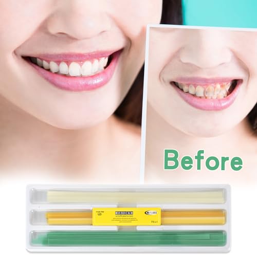 75 Pcs Zahn Schleifpapier, 4mm x 145mm Breite Dental Polierstreifen, Schleif-Finish-Polierstreifen Zahnfeile 3 Farben Verschleißfestes Kunststoff-Schleifpapier NatureAqua Harz Zahn Polier