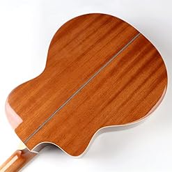 MEIeynt Guitare 39 Pouces, kit débutant Guitare Acoustique pan coupé Pleine Taille Guitarra Acustica avec Micro pour… - Les Beatles, Paul McCartney, John Lennon, RIngo Starr, George Harrison MEIeynt Guitare 39 Pouces, kit débutant Guitare Acoustique pan coupé Pleine Taille Guitarra Acustica avec Micro pour… – Image 2