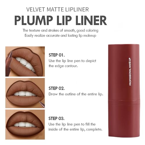Lápiz delineador 3 en 1 mate resistente al agua miniatura 5