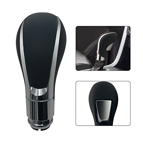 Automatic Gear Stick Shift Knob Car Gear Shifter Knob Cover Head Handle Lever Fit For Buick Zr Regal Excelle Opel Vauxhall (Black) #TOP6