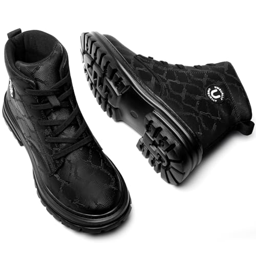 NBOFIEHY Chaussures de Sécurité Femmes Antidérapante Imperméables Basket Securite avec Embout en Acier Bottes de Sécurité Confortable Légère Chaussures...