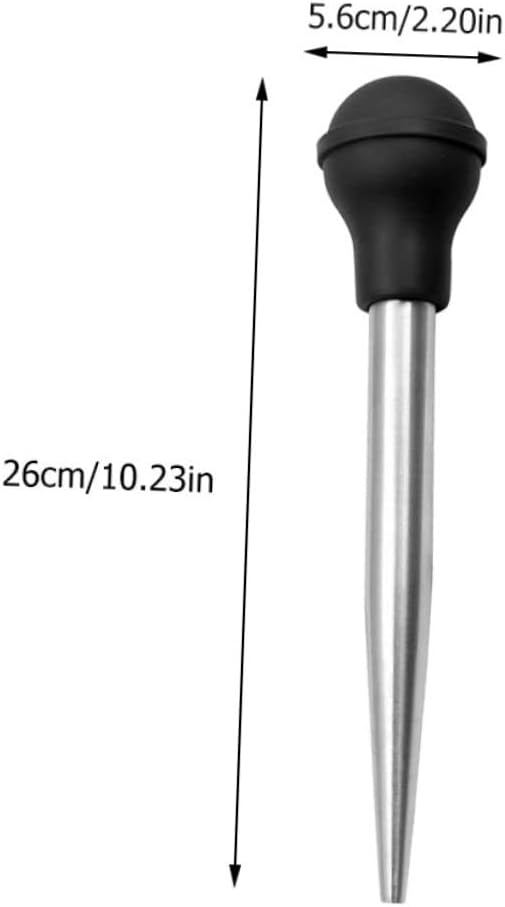 Barbecue Turkey Injector Kit Turkey Seasoning Pump Cleaning Brush Meat Injector