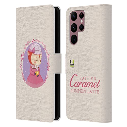 Étui en Cuir Samsung S22 Ultra 5G Head Case Designs Finition Premium