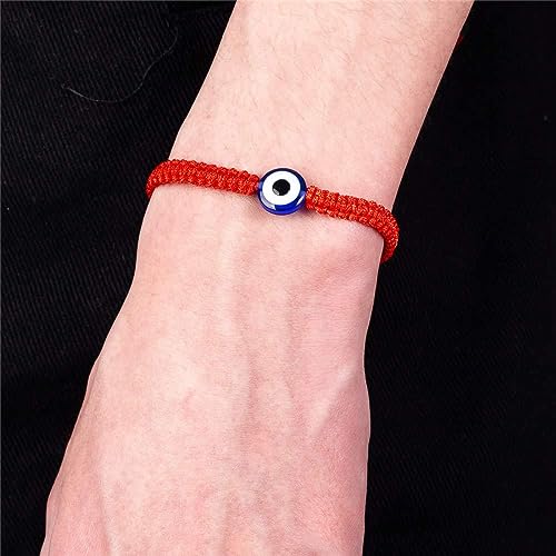 Image of Fesciory Evil Eye Bracelets for Women, Adjustable Amulet Red String Jewelry
