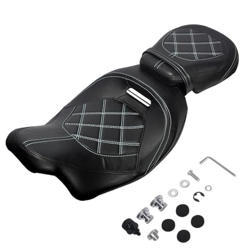 Cojín de pasajero de perfil bajo para motos Touring y Road Glide