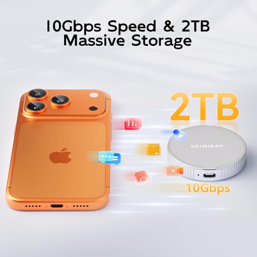Caja externa mini para M.2 NVMe, 2230, USB 3.2 Gen 2 miniatura 6