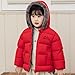 BFAFEN Girls Fashion Outfits Reversible Boys Girls Winter Coat Fleece-Lined Puffer Jacket with Fuzzy Hood Quilted Outerwear for School 1-12 Years