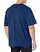 Carhartt Men's Dearborn Loose Logo T-Shirt, Dark Cobalt Blue Heather, 3X-Large