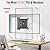 ELIVED Long Arm TV Wall Mount for Most 14-42 Inch tvs & Monitors, 21.7 Inch Long Extension TV Mount Swivel and Tilt, Full Motion Wall Mount Bracket Fit Max VESA 200x200mm, Holds up to 44 lbs.