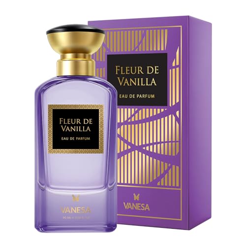 Image of Vanesa Fleur De Vanilla Eau De Parfum 90 ML | Long Lasting Perfume For Women