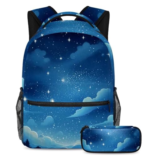 Sac à dos grand confort 40cm et sa trousse assortie