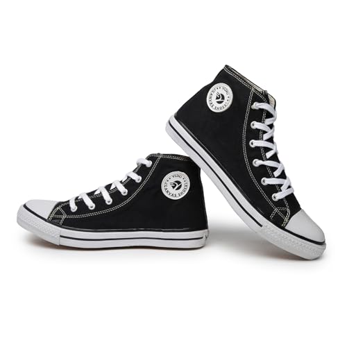 Image of YUKI Unisex Canvas Comfortable & Lightweight Sneaker for Men's and Women's | High Top Canvas Sneakers