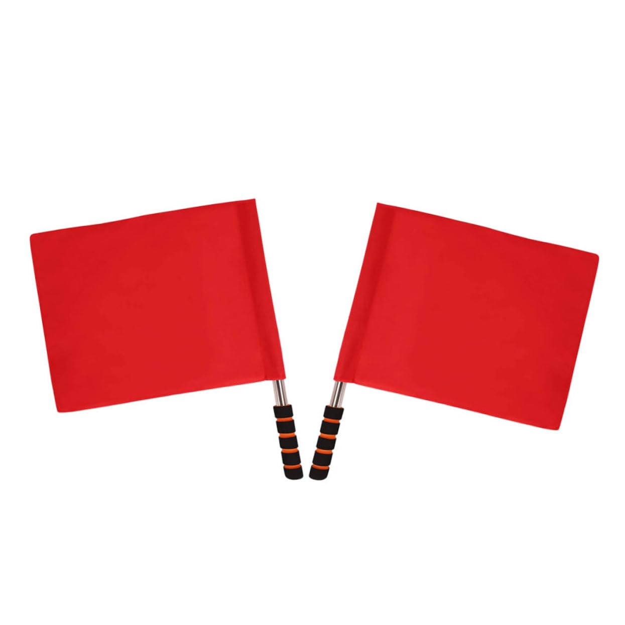 BESPORTBLE Árbitro Deportivas De Mano De Señales De Partido del Árbitro del Partido De Árbitro De Partido Rojo Nylon