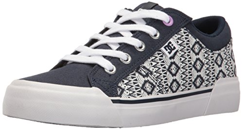 DC Women's Danni Tx Se Skateboarding Shoe, Navy/Navy, 8 B US