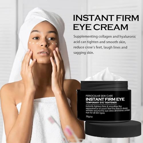 Firming Eye Cream,Eye Cream for Dark Circles and Puffy Eyes,Instant Eye Tightener,Eye Cream Anti Aging,Remove Eye Bags & Lifting Puffy Eye,Reduce Lines Wrinkles,Women & Mens Eye Cream,-Hydrating - Image 6