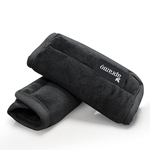 APRAMO Protege Ceinture de Securite Enfant, Bébé Epaule Coussin Protection Rembourrage de Ceinture, Amovible Oreiller de Voiture (2Pcs)