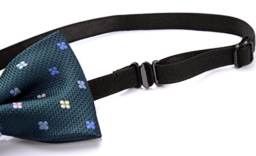 Flairs New York Pet Lovers' Collection Little Bow Tie (Prussian Blue/Stripes [Teddy Bear]) #TOP4