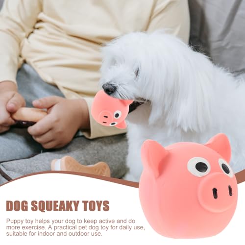 Juguete Mordible Sonoro Cerdito para Perros Pequeños miniatura 6