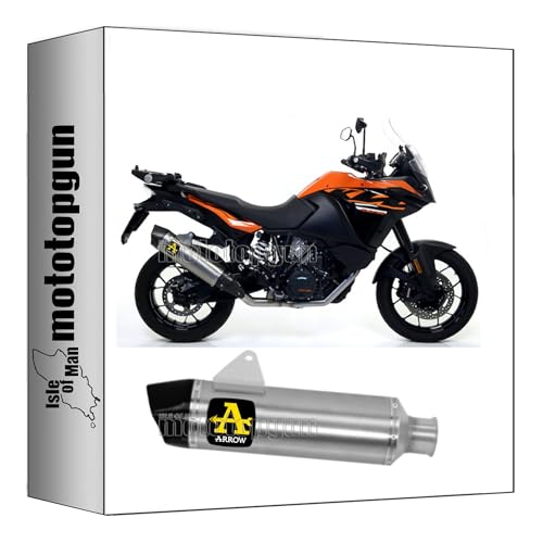 Pot echappement Arrow 71809AK Maxi Race-Tech aluminium compatible KTM 1290 Super Adventure