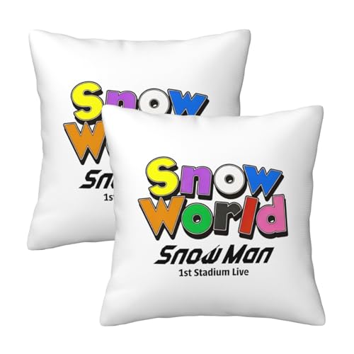 �N�b�V�����J�o�[ �X�m�[�}�� Snowman �ڍ��@ ���v�ԑ�� �n���đ� 2���Z�b�g �������J�o�[ 50x50cm ���z�c�J�o�[ �\�t�@�w���� ������� ���� �C���e���A �B���W�b�p�[ �􂦂� �_�炩�� �������� �ԓ� �ƒ�p