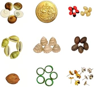 Lakshmi Pooja Set - Laxmi Pooja Kit - Laxmi Pooja Items - Diwali Pooja Kit - Laxmi Puja Samagri - Kuncham Set Items for Pooja