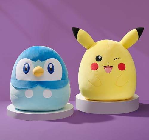 Peluche Pokémon Bandai Squishmallows Pikachu – Grande Peluche Ultra-Douce 50cm - vue 9