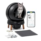 Picture of PetSafe ScoopFree SmartSpin Self-Cleaning Litter Box Bundle - Smart Cat Litter Box - Automatic Waste Collection - Odor Control - Complete Litter Kit - Multi-Cat Households