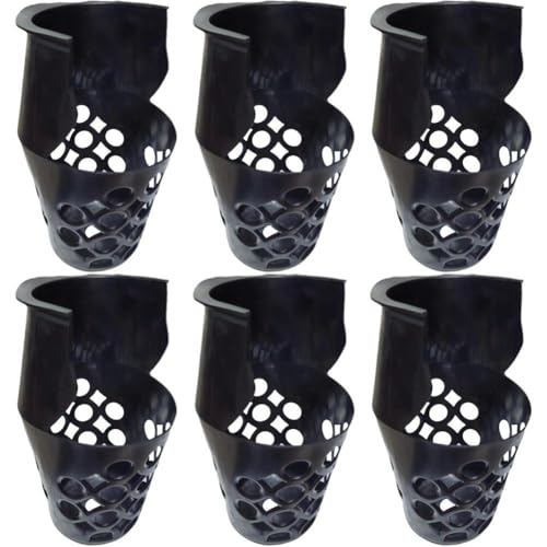Accessoires de billard robustes pour table avec 6 filets de rangement noirs durables - 5