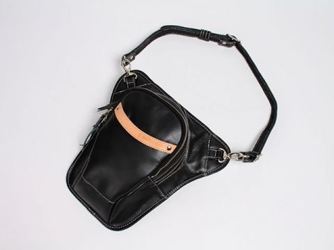 Amazon.co.jp: DEGNER W-39 レザーホルスターバッグ（ブラック） : 車