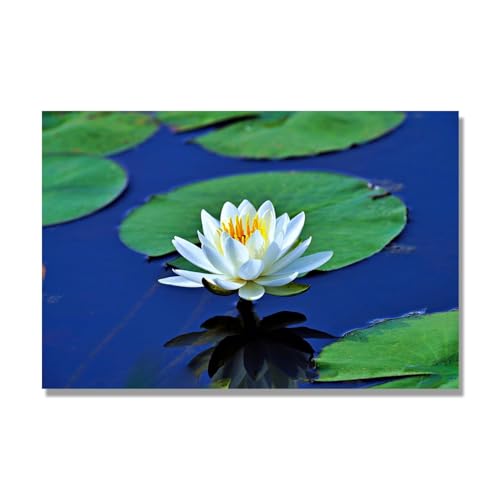 Tableau fleurs decoration murale nature pour sublimer un salon chaleureux